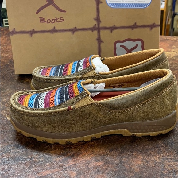 New Twisted X CellStretch Casual Slip On Serape - Picture 5 of 5